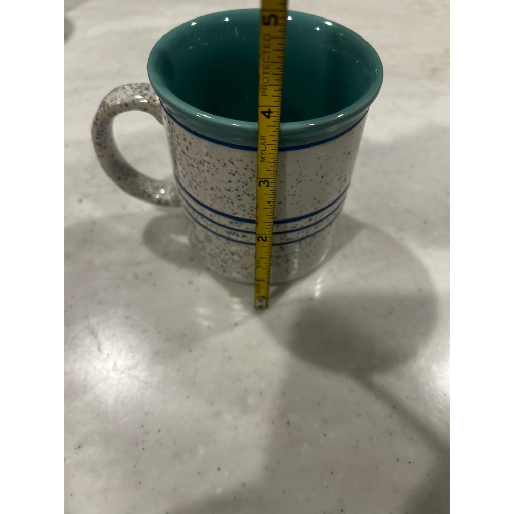 Salt Lake City Souvenir Coffee Mug Confetti Textured Ceramic BEAUTIFUL Colorful - Picture 8 of 9